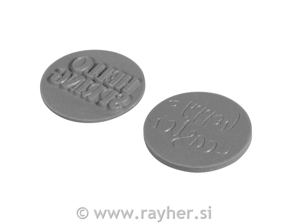 Odtis za kalup Hello Spring,happy easter, 3cm, 2 kosa