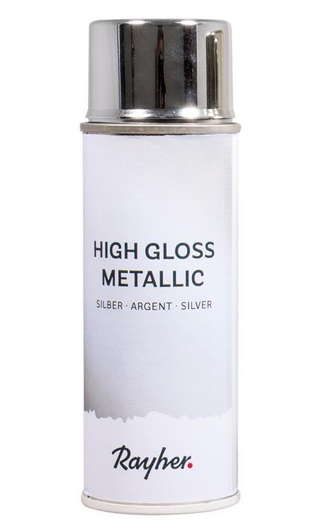 Sprej Metallic gloss, srebrn, 200ml