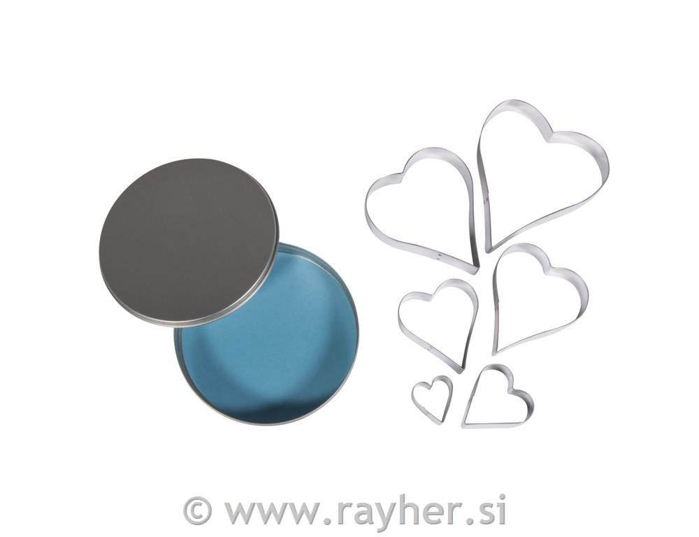 Izsekovalci srca, 6 kosov, 3-10cm