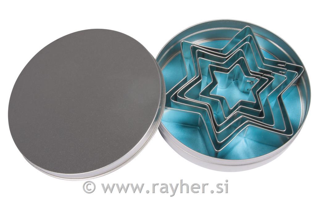 Izsekovalci zvezde, 6 kosov, 3-9cm