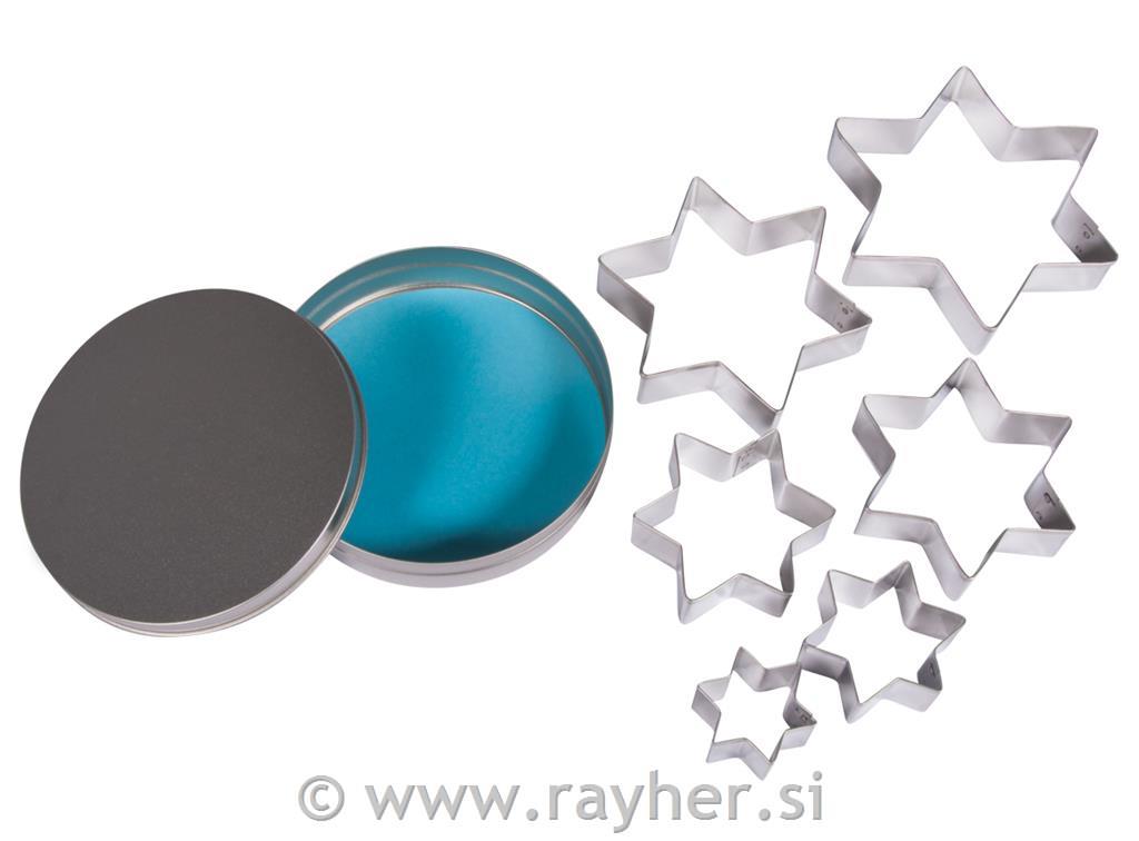 Izsekovalci zvezde, 6 kosov, 3-9cm