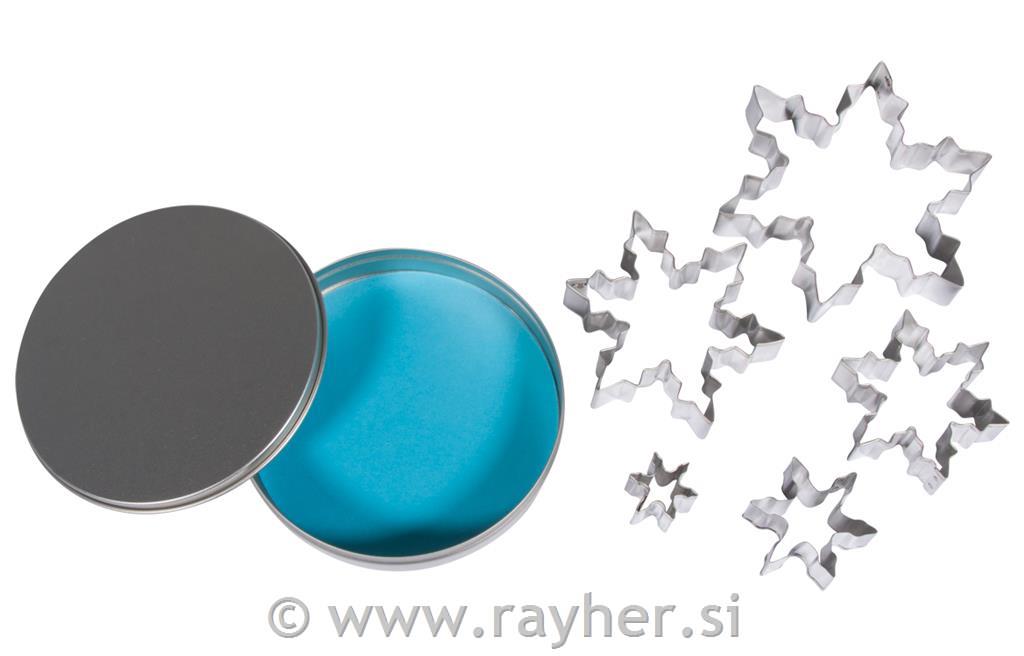 Izsekovalci snežinke, 5 kosov, 2.5-10cm