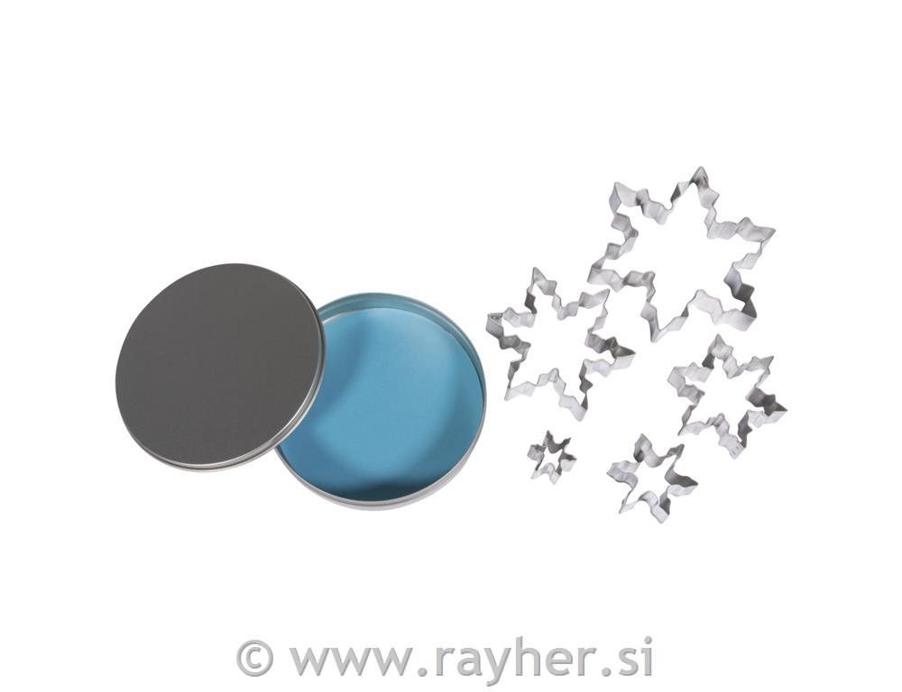 Izsekovalci snežinke, 5 kosov, 2.5-10cm