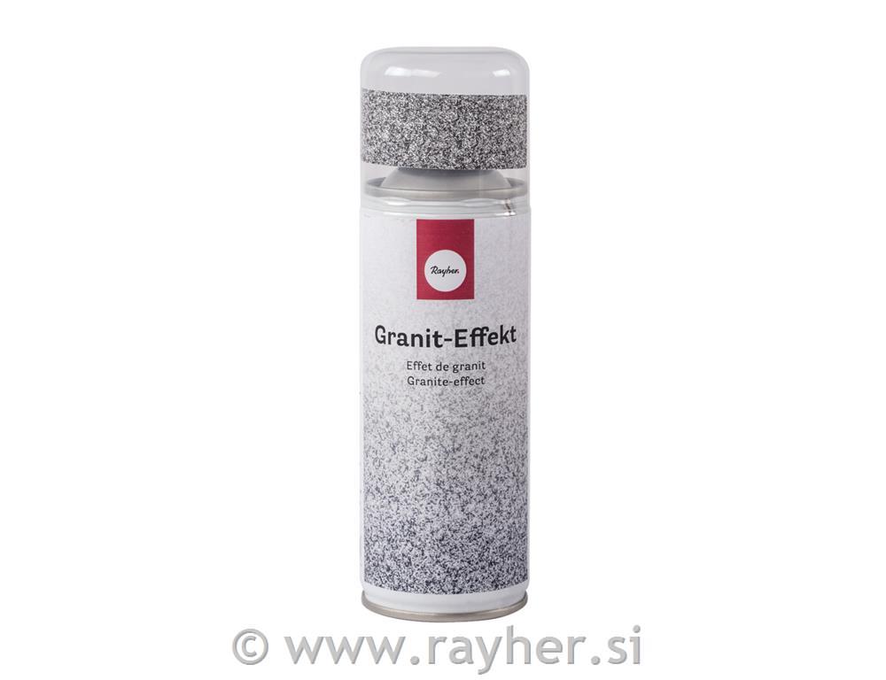 Granite effect spray, rock-grey, box 200ml
