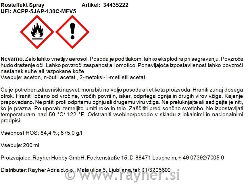 Sprej učinek rje, 200ml