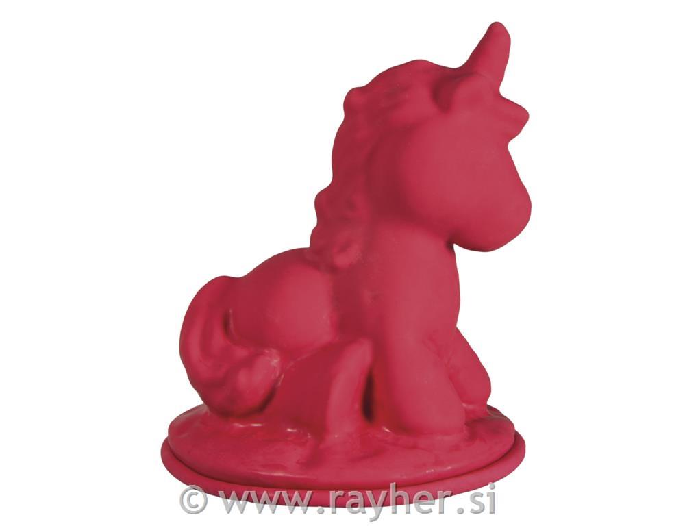 Latex full form mould: Unicorn, 8x11cm,tab-bag 1pc