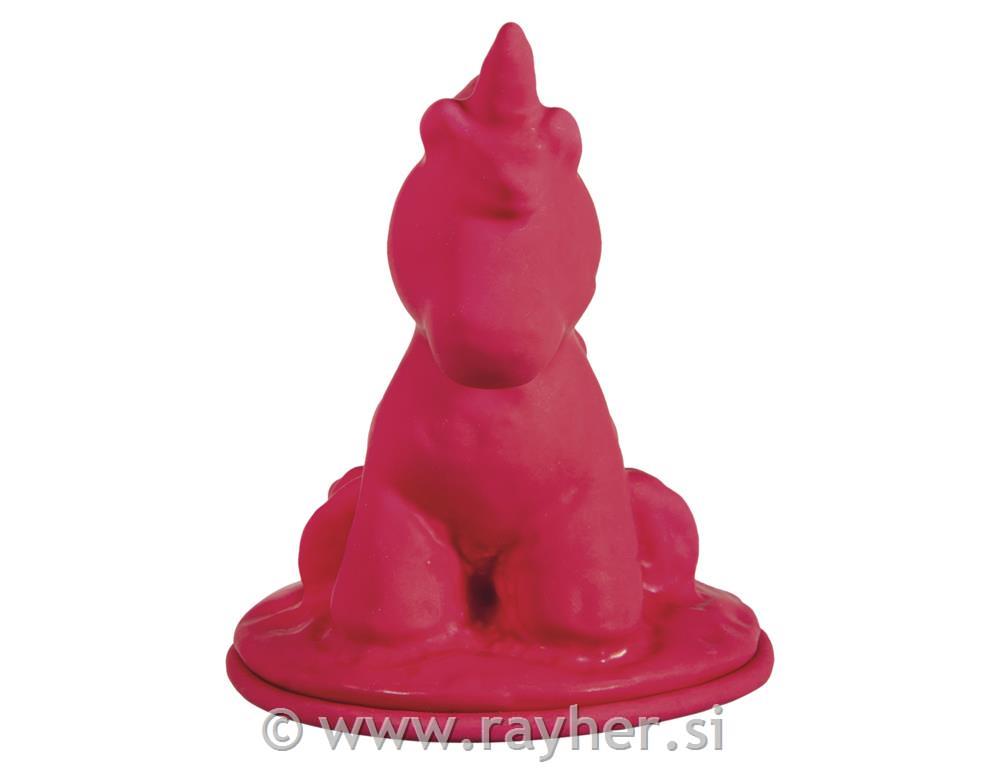 Latex full form mould: Unicorn, 8x11cm,tab-bag 1pc