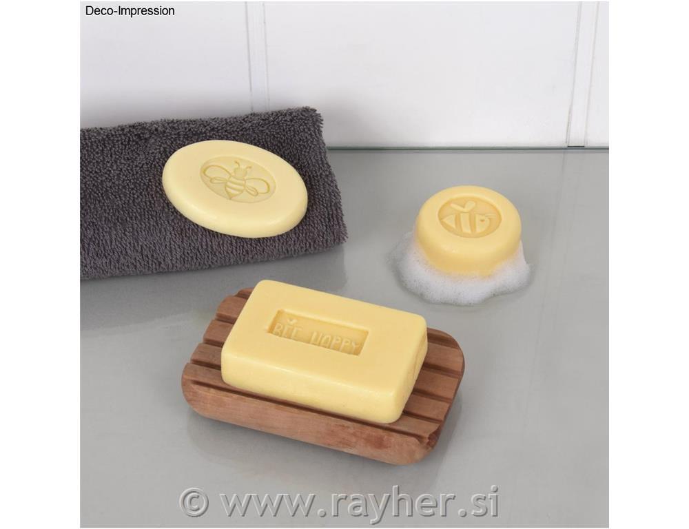 CK Soap "honey bee", 200g soap, 3 moulds