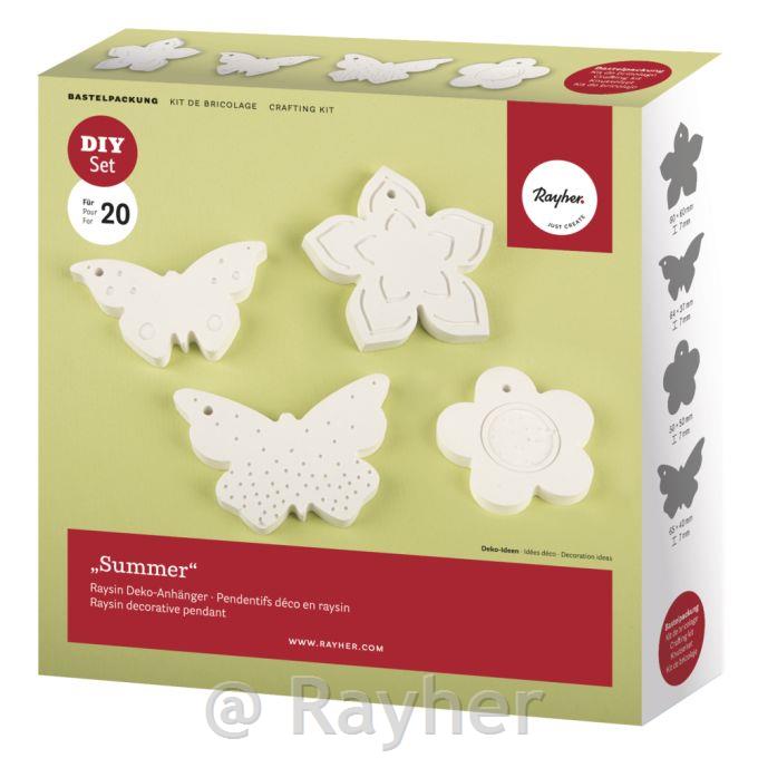 Ustvarjalni set: Set za vlivanje, Poletni obeski