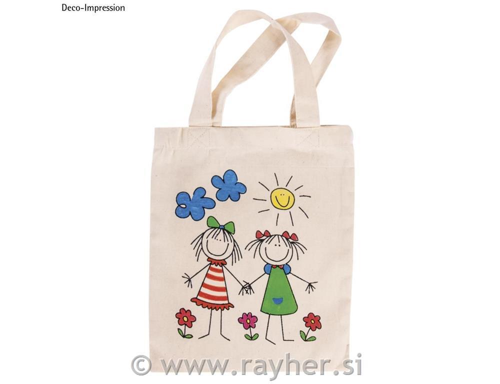 Flomaster za tekstil, prekr., črn, 2-4 mm