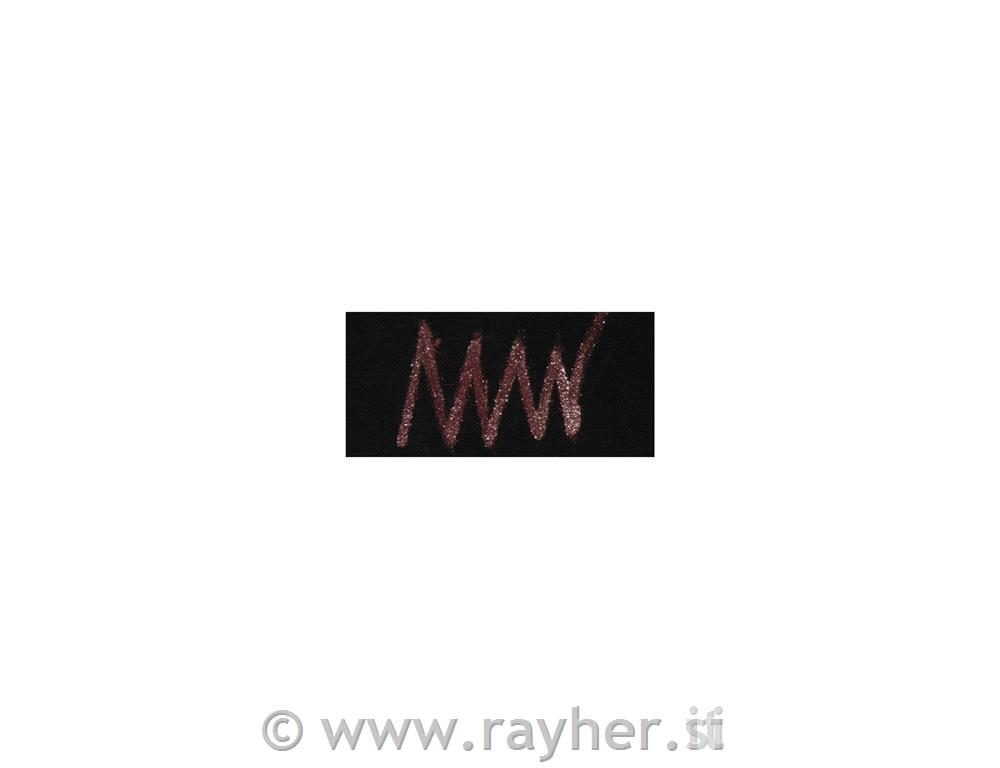 Flomaster za tekstil, prekr. z blešč., rdeč, 1-2 mm