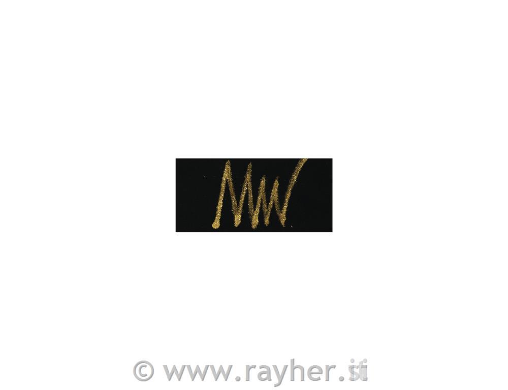 Flomaster za tekstil, prekr. z blešč., zlat, 1-2 mm