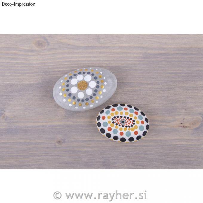 Set za Dot Painting, lesene paličice, 3-12mm, 14cm, set 7