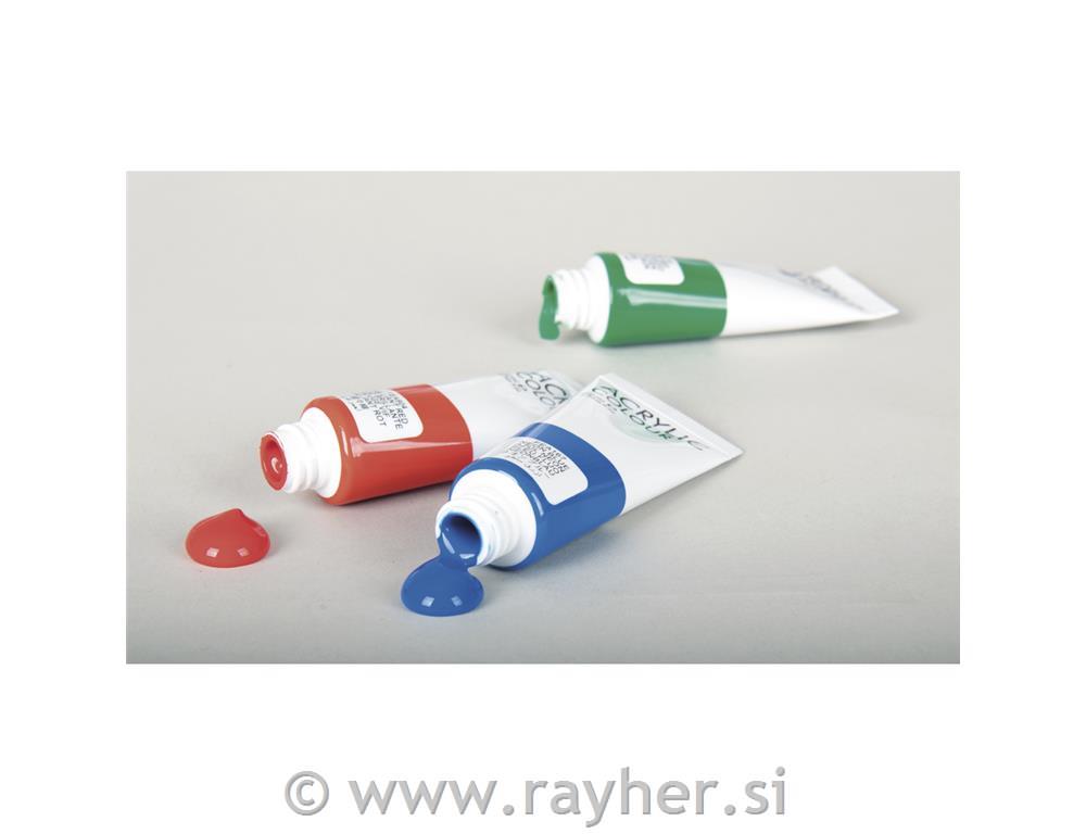 Acrylic Artist's colours, coloured, 36 c