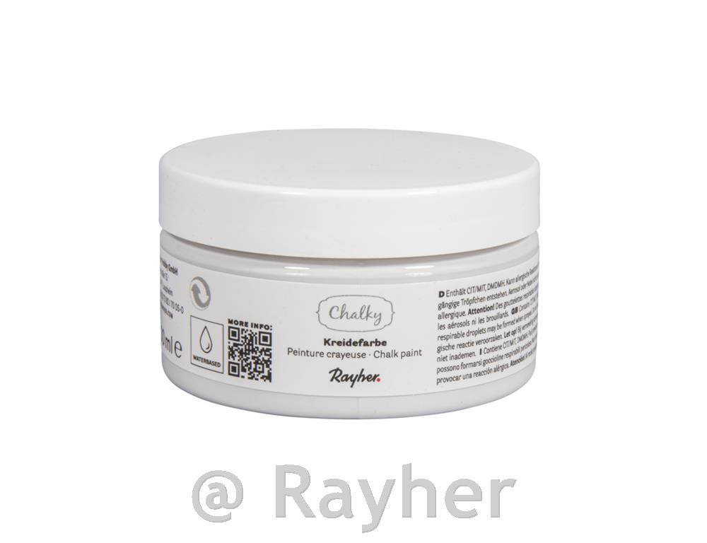 Kredna barva Chalky 100 ml, bela