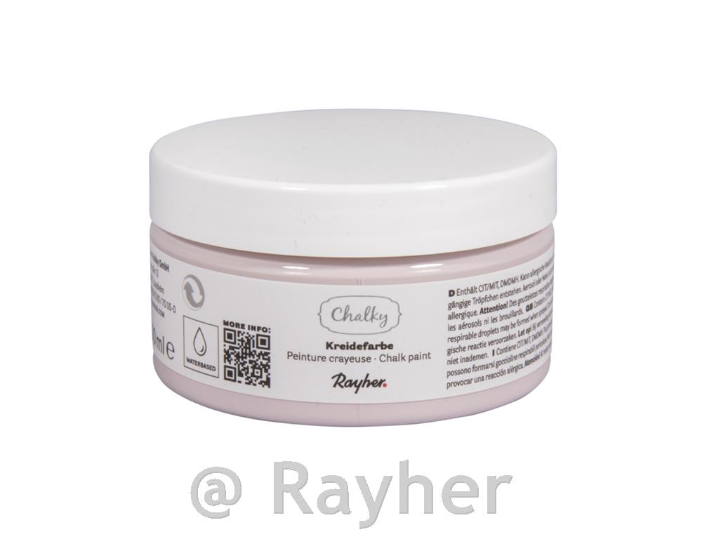 Kredna barva Chalky 100 ml, pudrasto roza