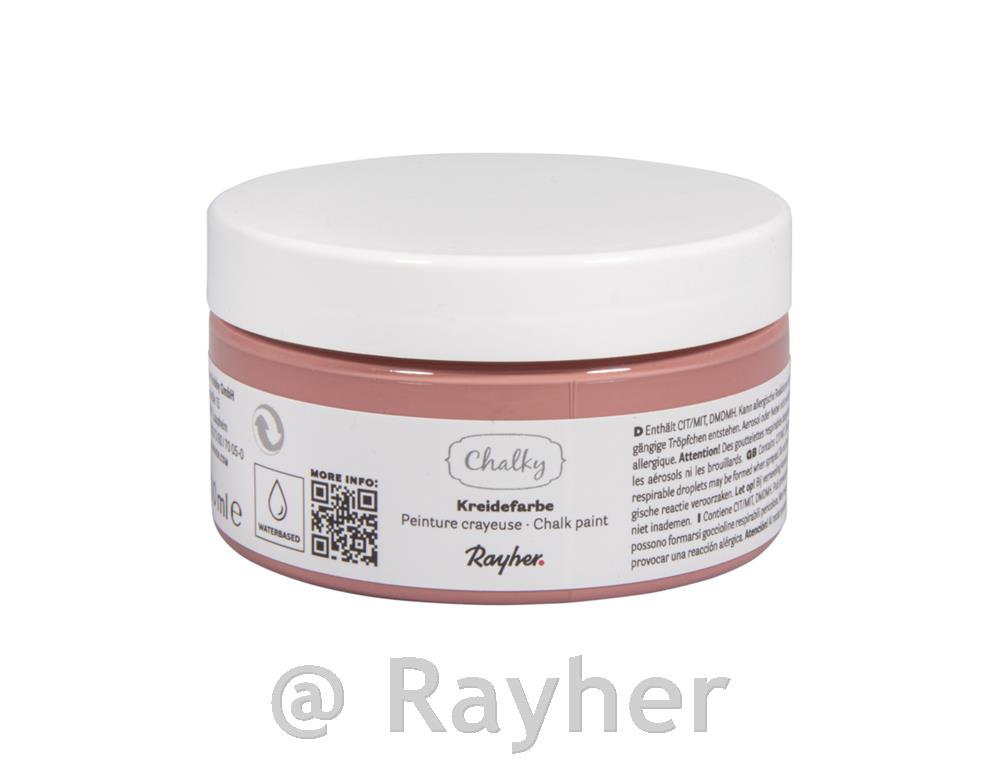 Kredna barva Chalky 100 ml, opečnato rdeča