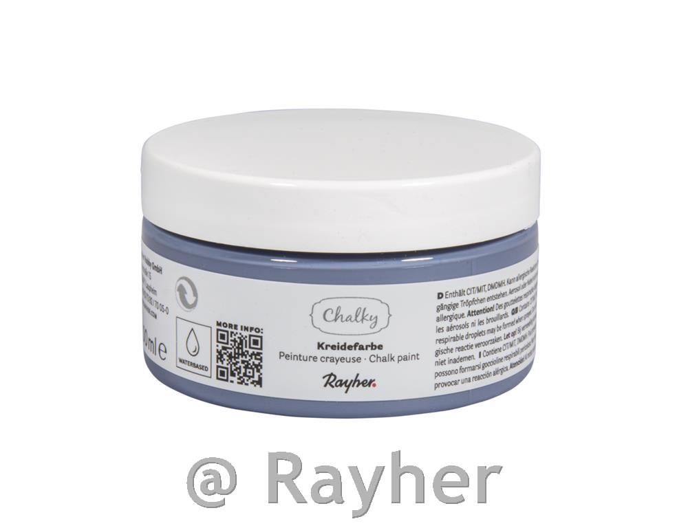 Kredna barva Chalky 100 ml, sivkasto modra