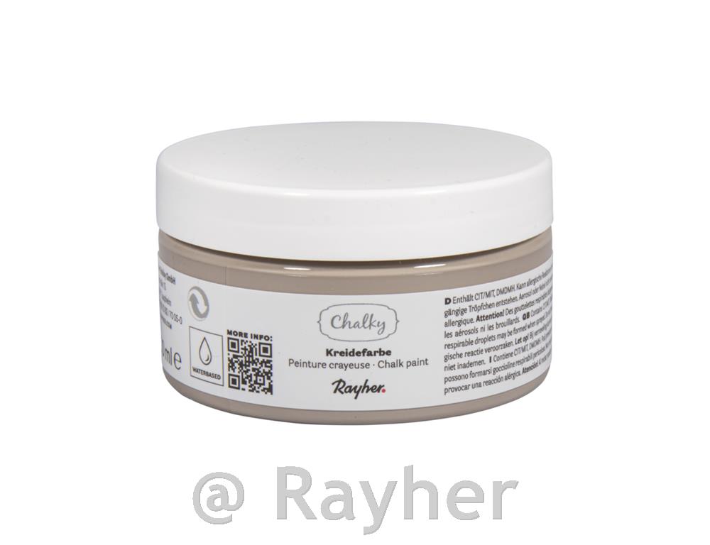 Kredna barva Chalky 100 ml, taupe rjava