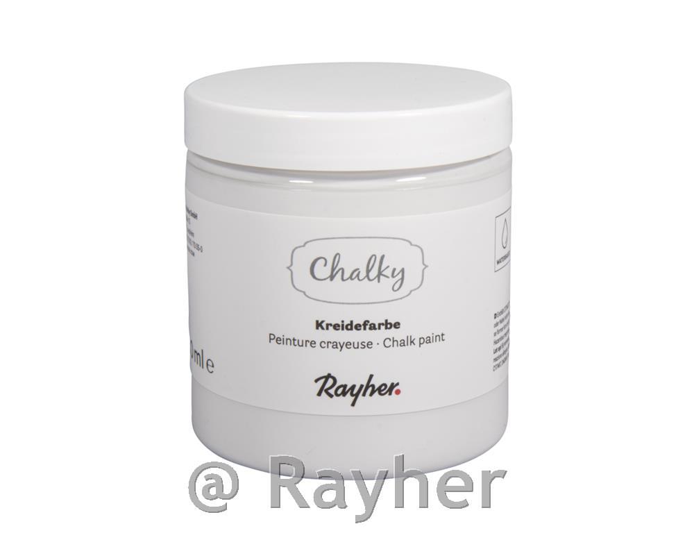 Kredna barva Chalky 230 ml, bela