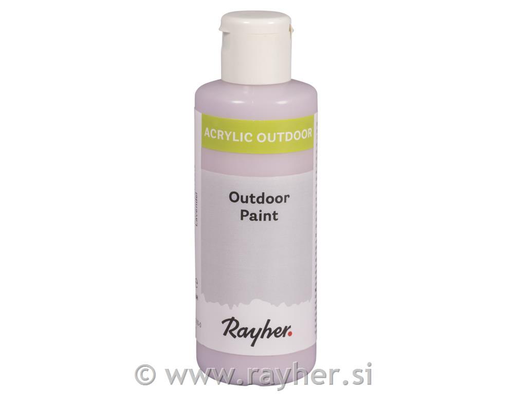 Outdoor Paint, acrylic paint, lavender,bottle 80ml