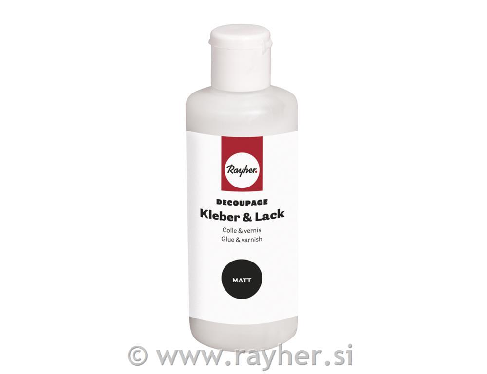 Decoupage lepilo&lak, mat, 80 ml