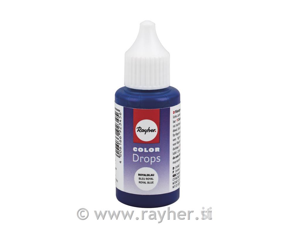 Barvni koncentrat Color Drops 25 ml kraljevo moder