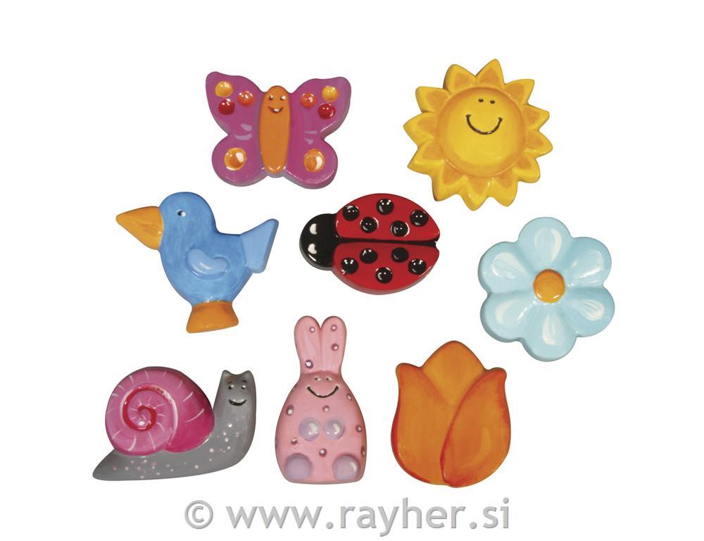 Casting mould: Spring ornaments, 8 motiv