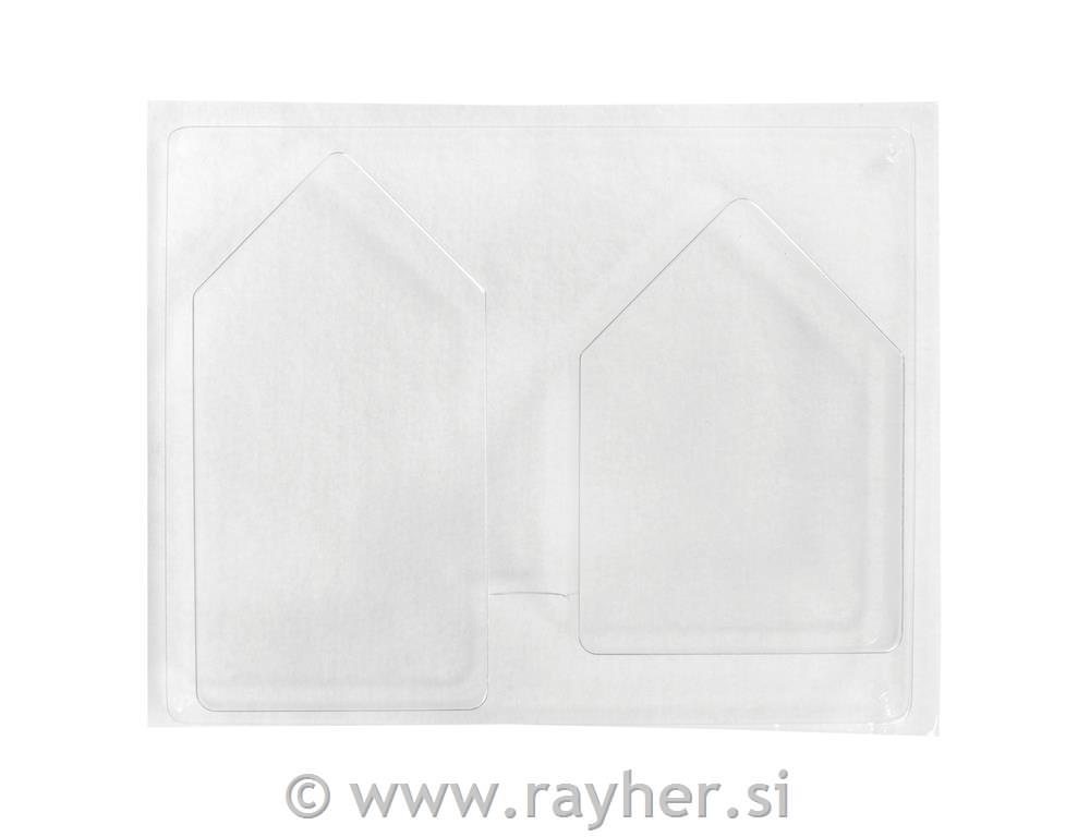 Kalup Hiše, 2 modela, 13,5-16,5 cm