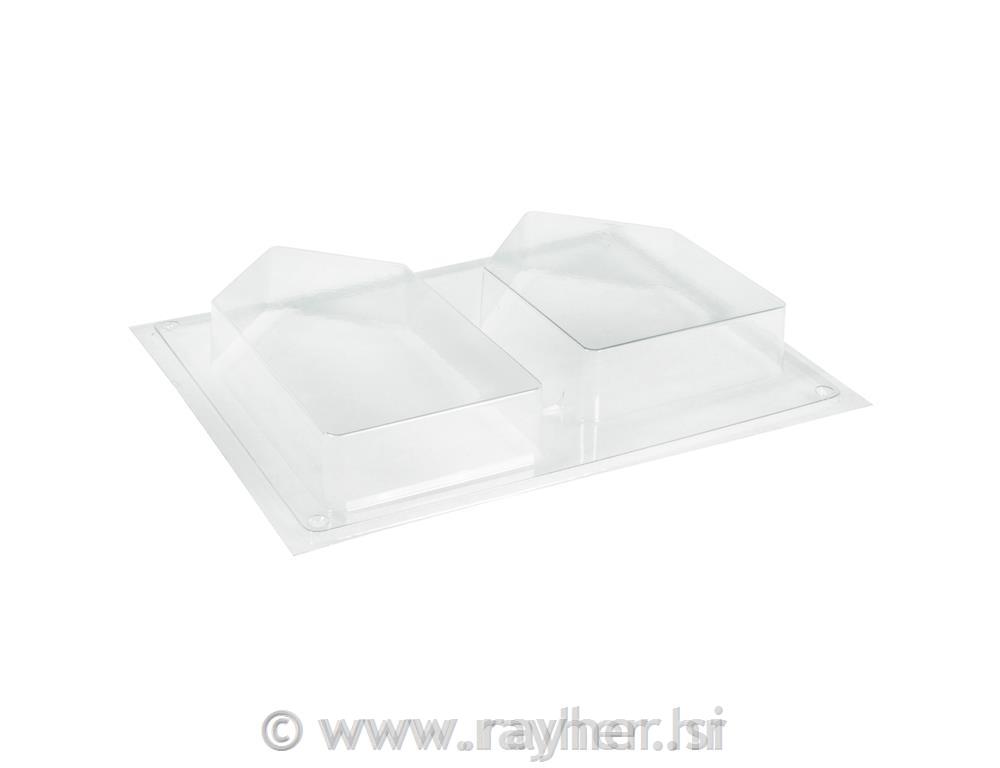 Kalup Hiše, 2 modela, 13,5-16,5 cm