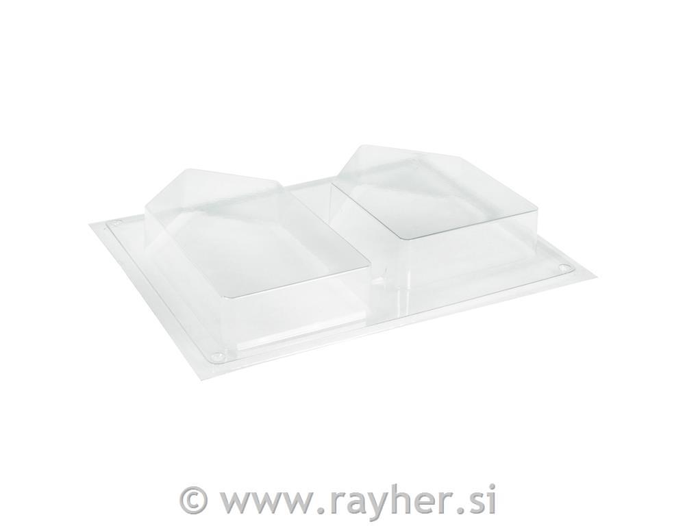 Kalup Hiše, 2 modela, 13,5-16,5 cm