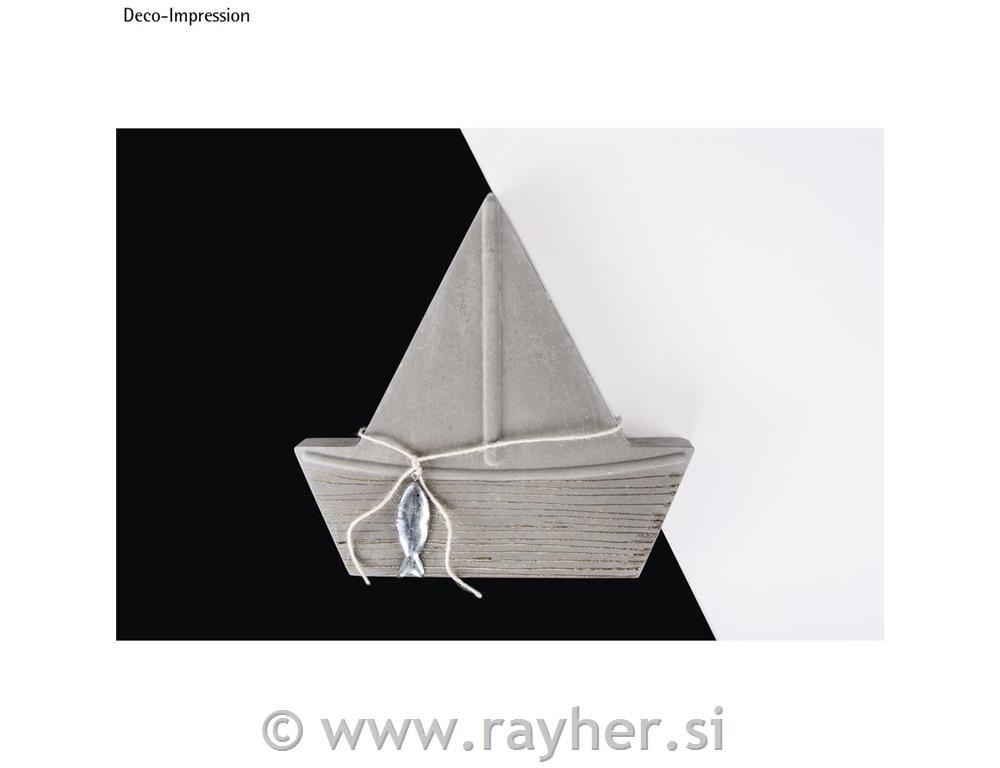 Casting mould: Boat, 28 x 26,5