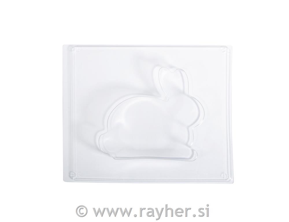 Kalup: Zajček, 15x13x3cm