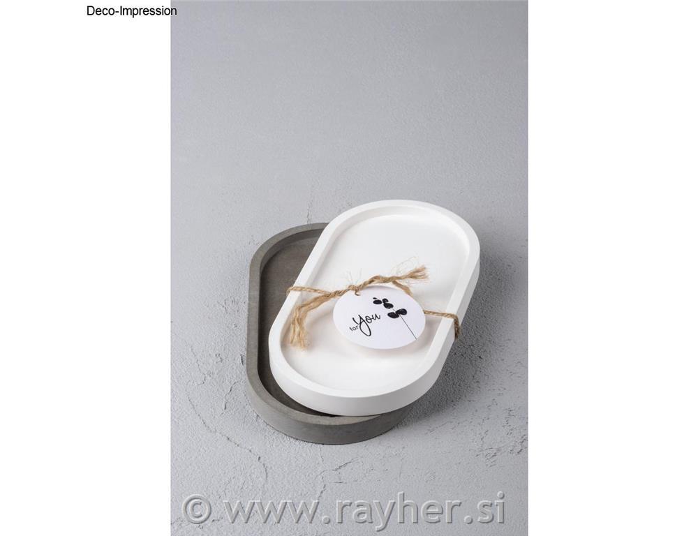 Silikonski kalup za pladenj, oval, 17,8x9,5 cm