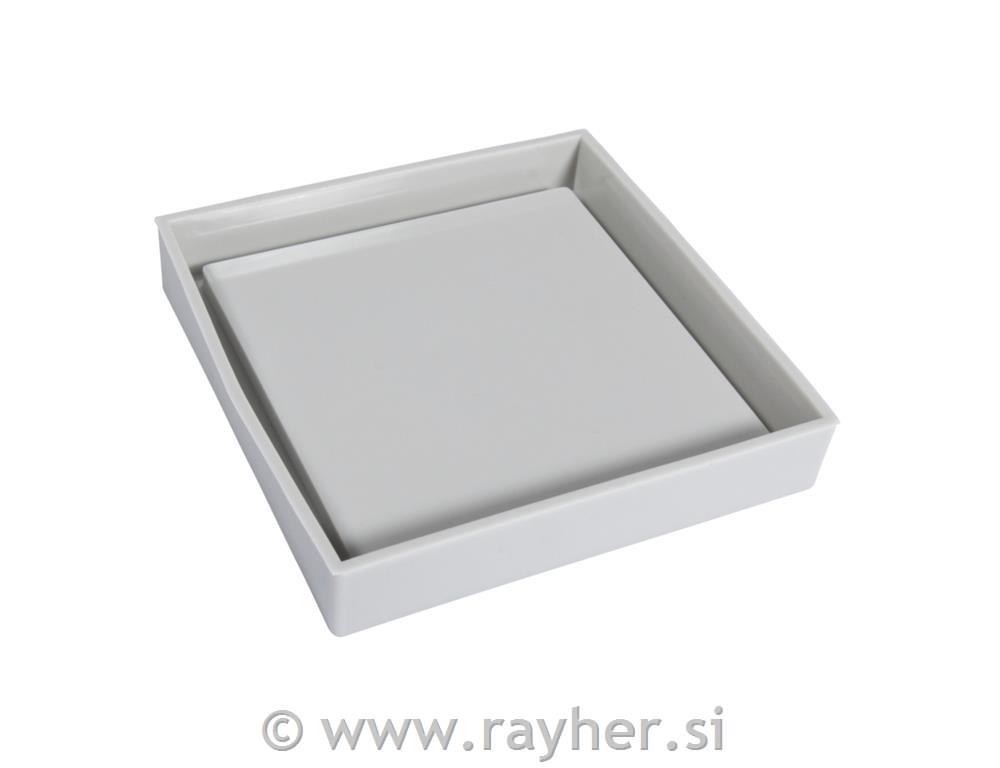 Silikonski kalup za pladenj, kvadrat, 10x10 cm