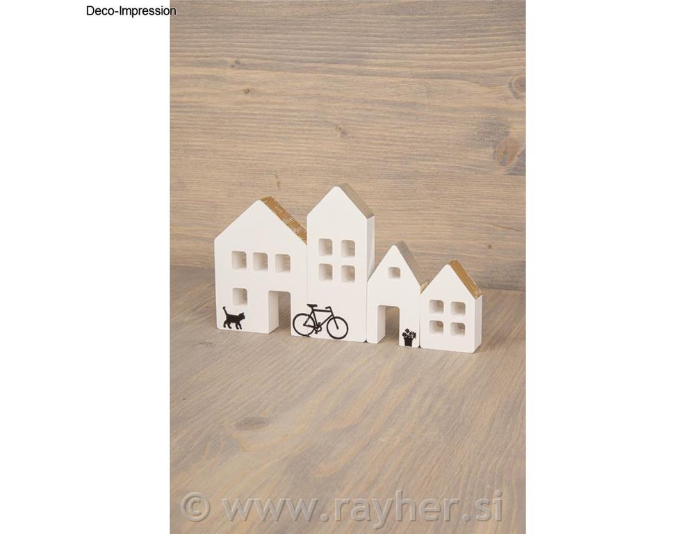 Silikonski kalup Hišice