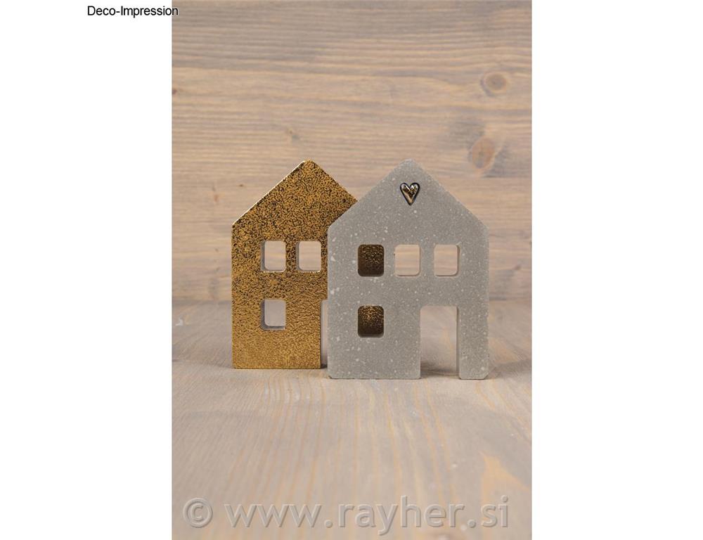 Silikonski kalup Hišice