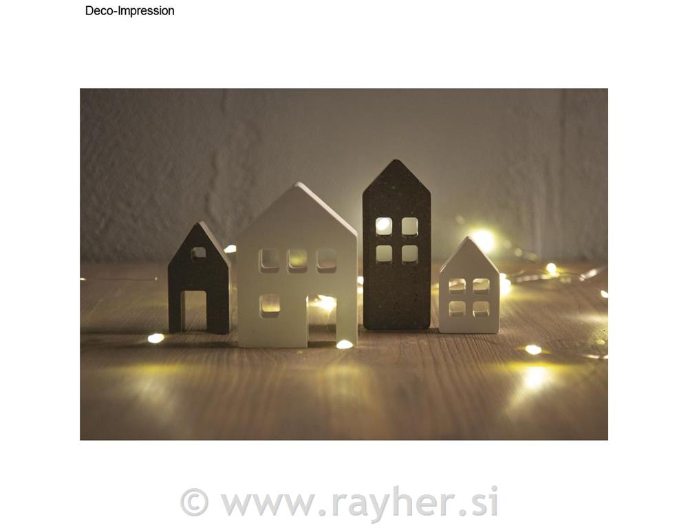 Silikonski kalup Hišice