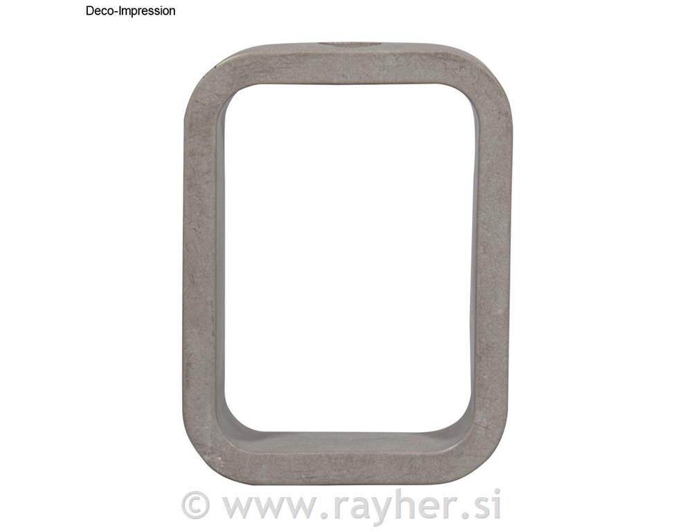 Silikonski kalup Vaza pravokotne oblike, 10,5x3,7x14cm, +1x epruveta