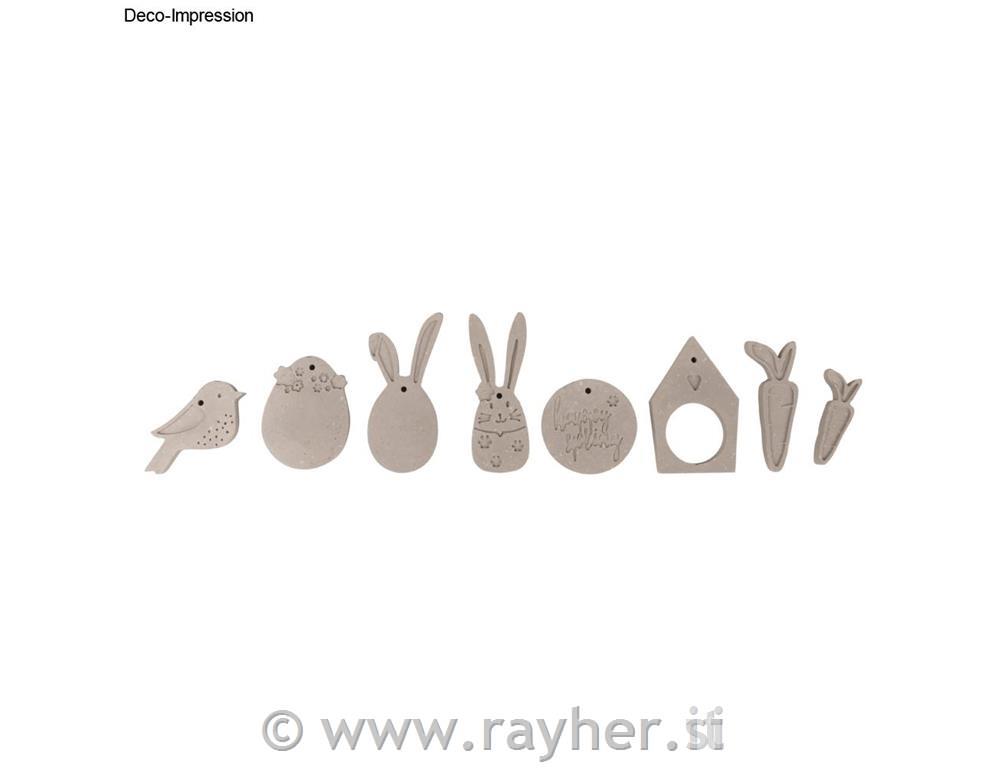 Silikonski Kalup "Happy Spring", 14,5x26x1cm, 8 motivov