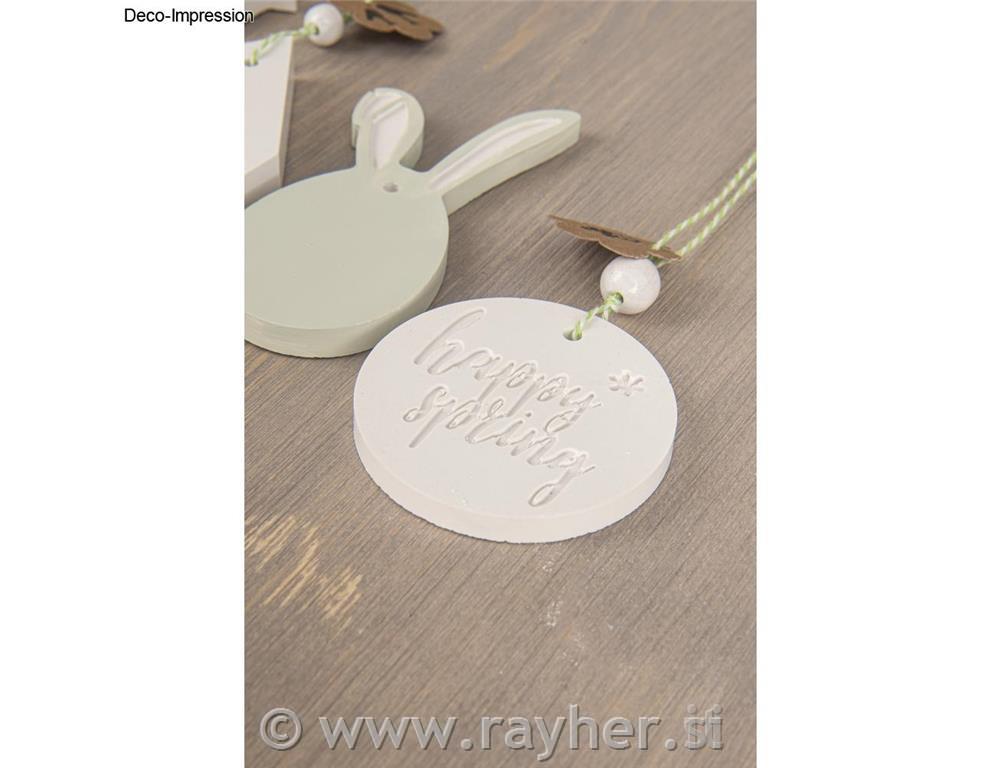 Silikonski Kalup "Happy Spring", 14,5x26x1cm, 8 motivov