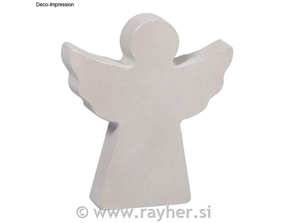 PET casting mould Guardian angel small,11,4x9,8 cm, depth up to 1,8 cm