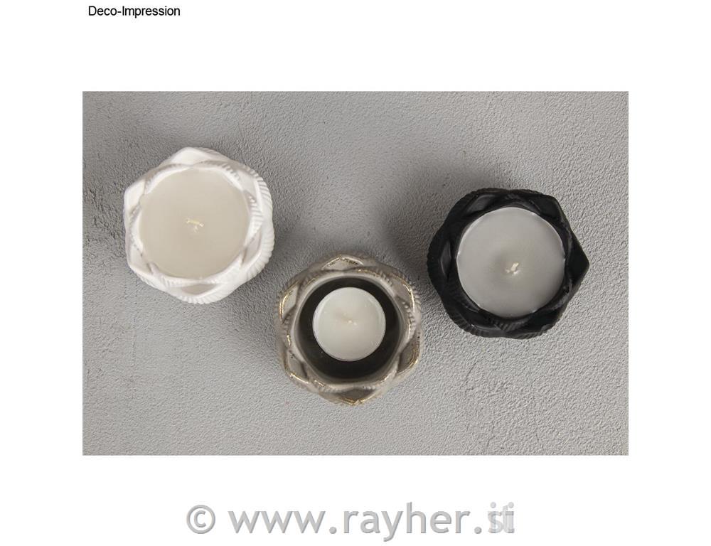 Silikonski kalup Posoda lotosov cvet, premer 8 cm, višina 3,5 cm