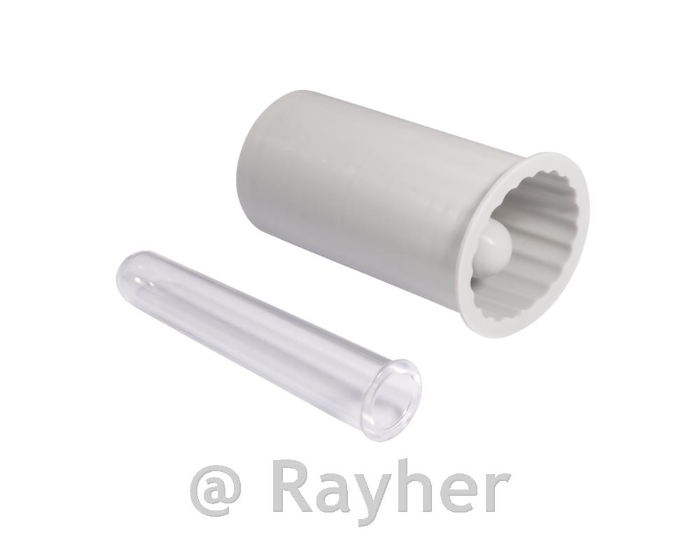 Silikonski kalup Vaza, žlebljen, višina 10,2 cm, + epruveta