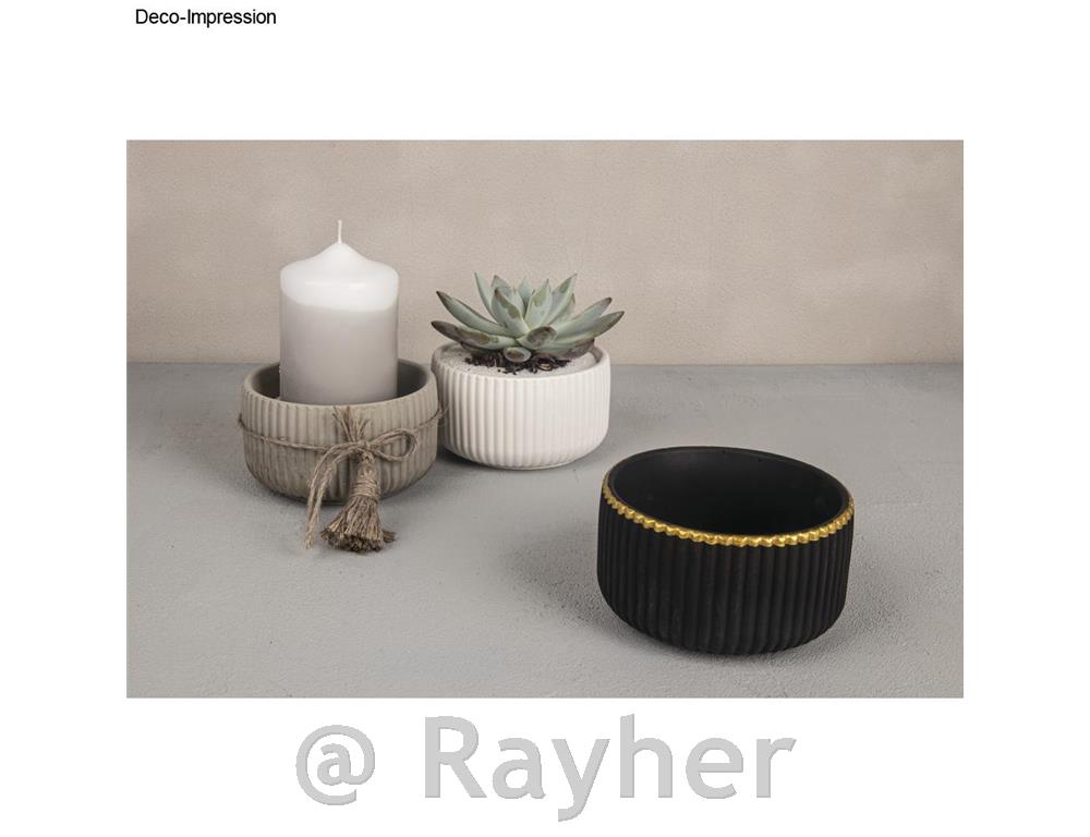 Silikonski kalup Skleda, nagubana