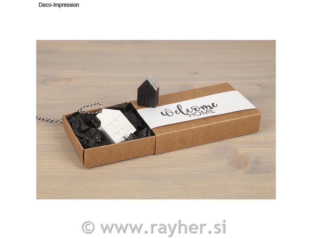 Silicone casting mould Mini Houses