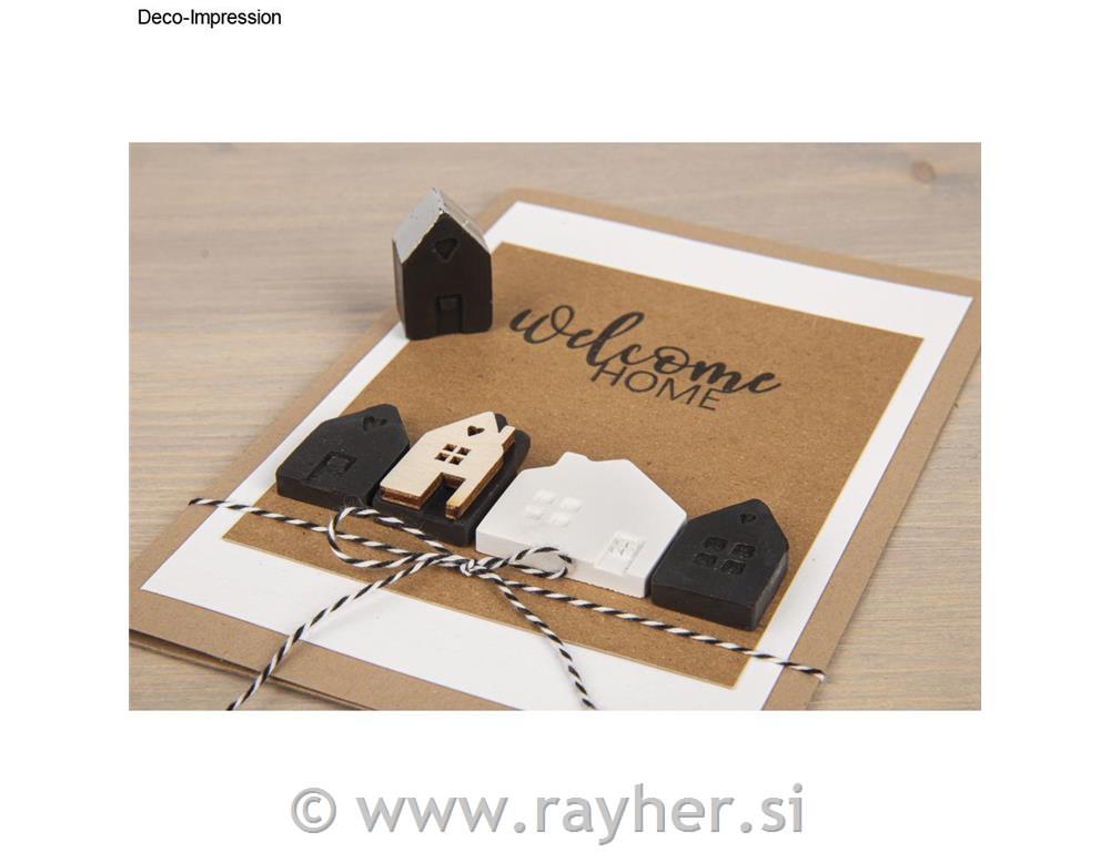 Silicone casting mould Mini Houses