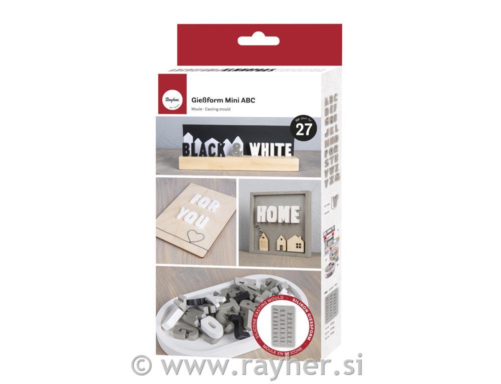 Silikonski kalup Mini Abeceda