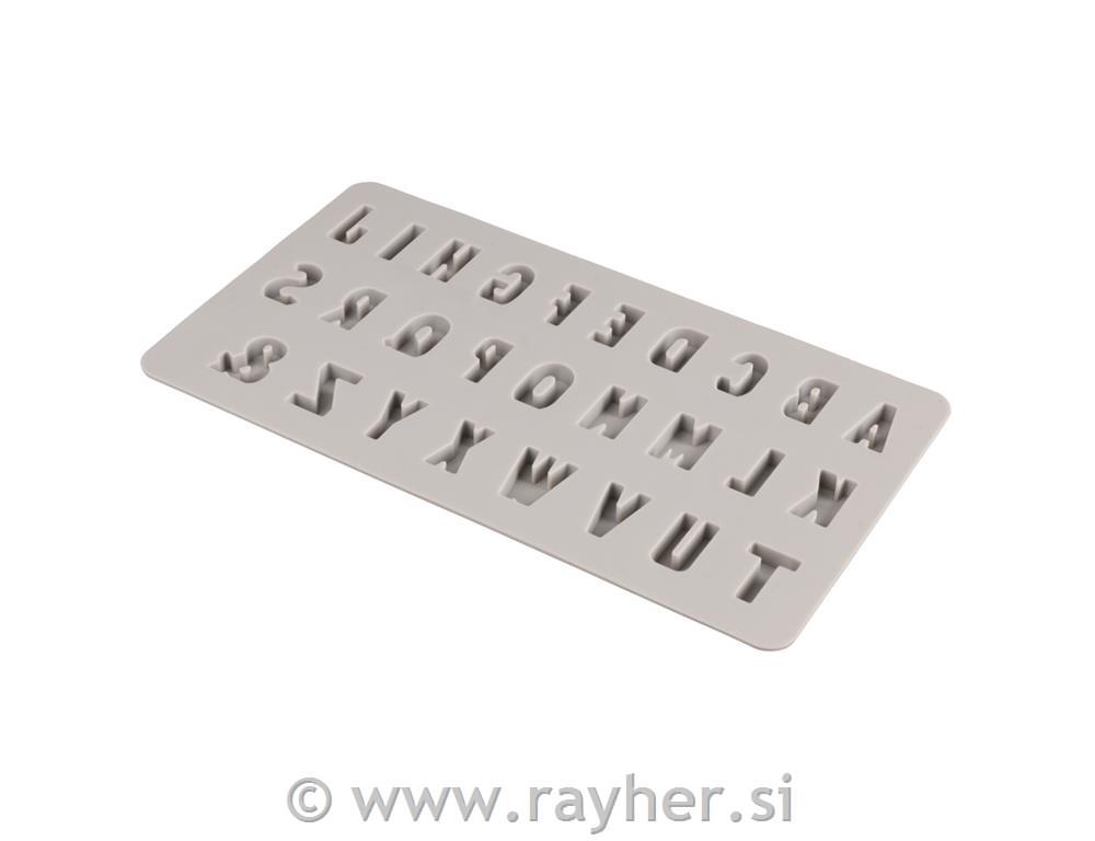 Silikonski kalup Mini Abeceda