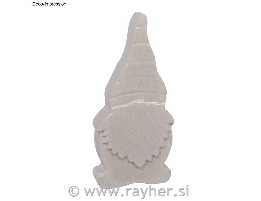 Casting Mould Gnome 17x7,8x3 cm
